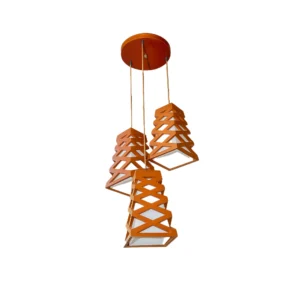 Candeeiro Rústico Para Restaurantes/Sala/Cuzinhas 3X E27 60w