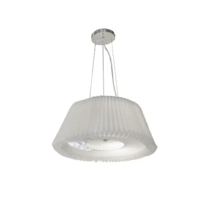 Luminária Branca Para Sala/Quarto/Escritório 3x60cm 3x E27