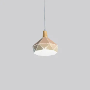 Luminária Rosa Para Cuzinha/Sala/Escritório 1x E27 60w