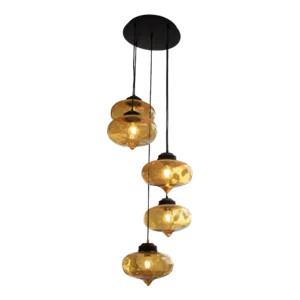 Luminária Para Sala/Cuzinha 5x E27 40w