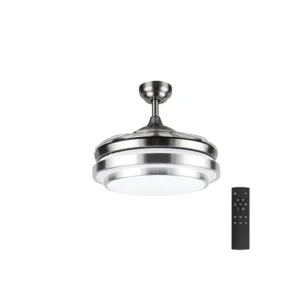 Candeeiro LED com Ventilador para Sala e Escritório