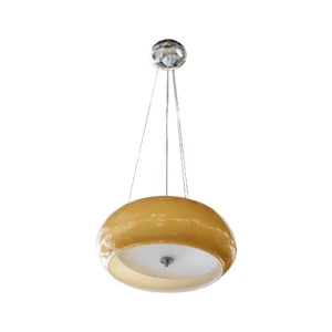 Luminária Amarela Para Sala/Quarto E27 3x 40w