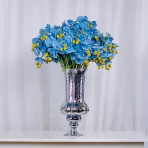 Vaso Decorativo Prateado