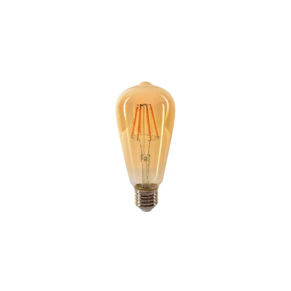 Lâmpada LEDISONE Retrô ST64 8W E27 2500K – Estilo Vintage e Economia de Energia Lâmpada LEDISONE retrô ST64 de 8W com soquete E27 e luz branco quente 2500K – estilo vintage decorativo