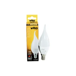 LAMPADA LED C37T 7W E14 2700K BASIS