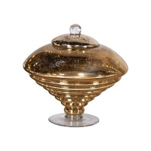 POTICHE DECORATIVO DE CRISTAL