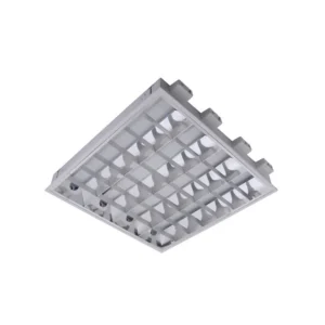 Armadura 4X18W Interior com Difusor de Alumínio-Pedas