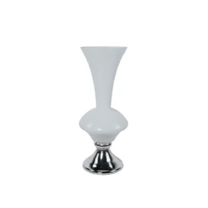 Vaso Cromo/Brancon70x27x25cm