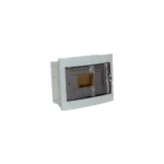 CX Quadro de Distribuição 8 MOD Embutir VIKO para disjuntores, instalação elétrica segura e embutida.