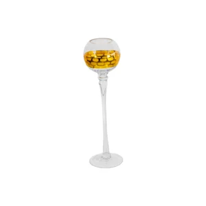 Taça decorativa  em dourado