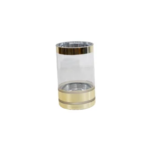 Vaso De Vidro Transparente Para Decoração De Casa