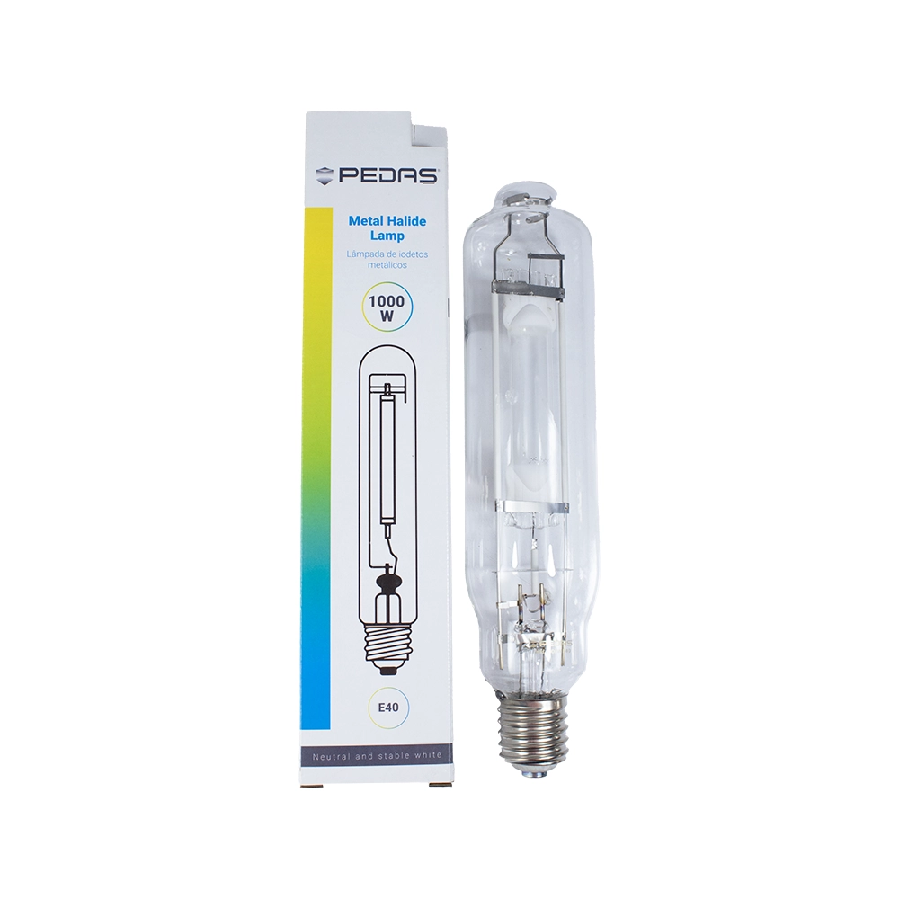 Lâmpada Vapor de Sódio Tubular para iluminação pública, industrial e externa, com luz amarela intensa e alto rendimento.
