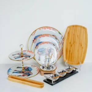 Conjunto De Pequeno Almoço 6 Pessoas 57 Pcs