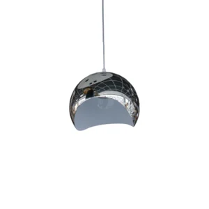 Candeeiro suspenso Metal cromado E27 D300-Avida