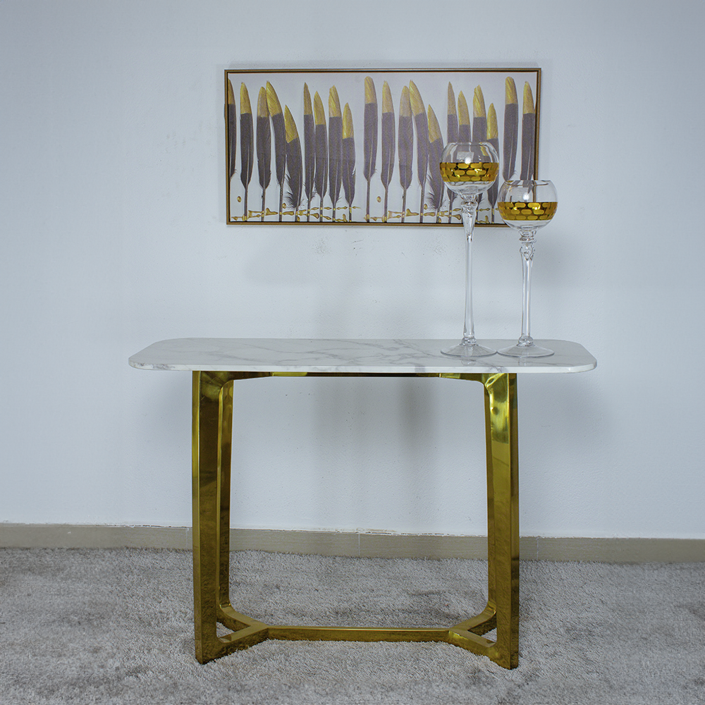 Mesa de centro prata para salas e escritórios
