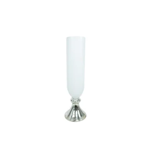Vaso Vidro Branco 20.5x20.5x70
