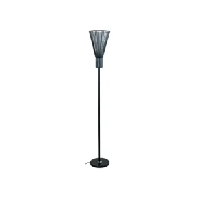 Abajur De Piso Preta 1x40w E27