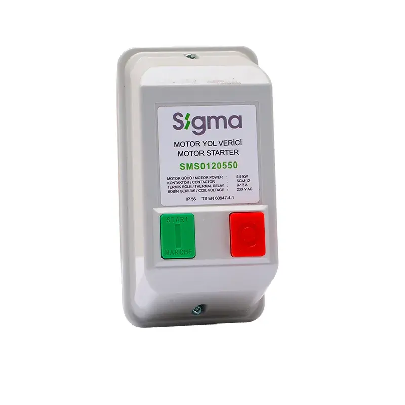 Arranque para motor elétrico 5,5KW com proteção térmica SIGMA