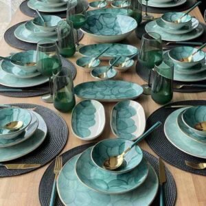 Conjunto De Refeição 12 Pessoas 135 Pcs