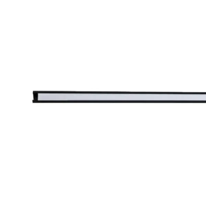 Perfil Alumínio Preto Embutir 13X10mm 3 Metros Para Fita Led