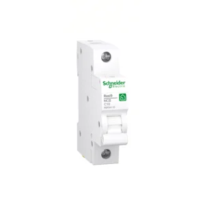 Disjuntor Schneider 1P 10A curva C 6kA para proteção elétrica