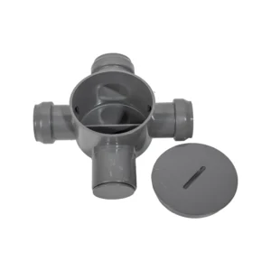 Caixa sifonada 90 mm em PVC para esgoto e drenagem