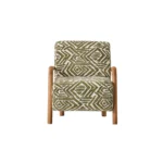 Sofá Fresia poltrona estofada em Têxtil Kaptan com design moderno e confortável para sala