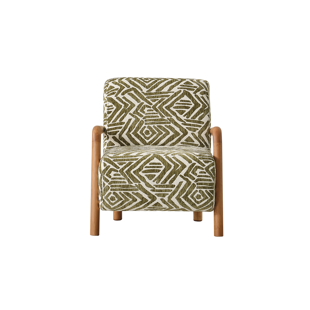 Sofá Fresia poltrona estofada em Têxtil Kaptan com design moderno e confortável para sala