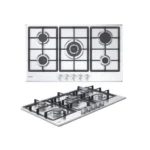 CANDY PLACA GÁS 5B  CHG93WX/1 90CM INOX