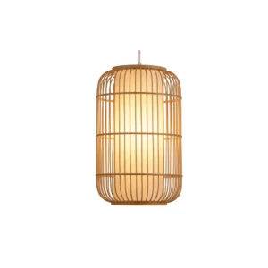 Candeeiro de teto Metal-Bambo- D30×H50CM-1x27-Avıda