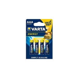 VARTA PILHA  ALCALINA LR03AAA (4)
