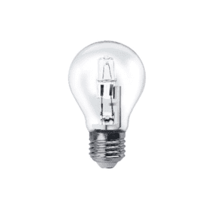 Lâmpada halógena ECO A55 42W E27 transparente com base padrão